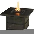 Upland 30 in Slat Top Gas Fire Pit Table Brown UIGFT31269BR